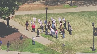 Kennesaw State students protest campus program cuts