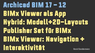 Archicad BIM 17-12 BIMx