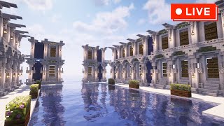 【マイクラ建築配信】素材集めなどの作業→ペールオーク倉庫を建築する【Minecraft】