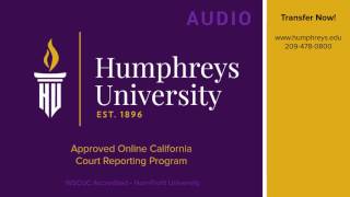 Humphreys University 180+ WPM Dictation #300