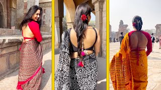 🔥Trending Backless Blouse Design🔥Beautiful Blouse Video #blousedesigns