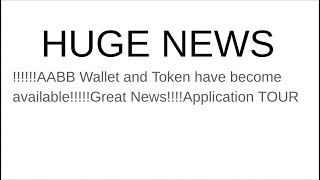 HUGE NEWS:AABB Gold Wallet and Token Release