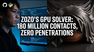180 million contacts vs zero penetration! How powerful is ppf-contact-solver’s GPU parallel arch...