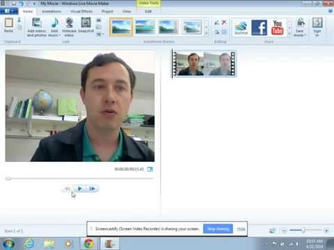 Using Camera on Laptop to Record Yourself Teaching Using Camera on Laptop to Record Yourself Teaching