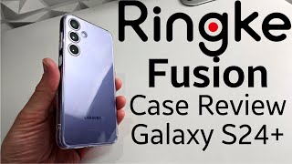 Ringke Fusion Case Review for S24+ Best Top Thin Clear Back Cover Drop Protection for Samsung Galaxy