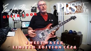 PRS CE24 Satin Cherry Charcoal Burst Quick Look