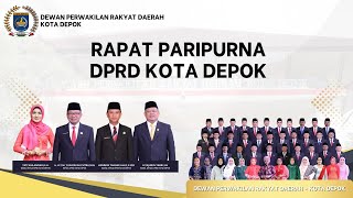 LIVE RAPAT PARIPURNA DPRD KOTA DEPOK (SENIN, 10 JUNI 2024)