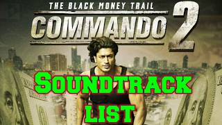Commando 2 Soundtrack list
