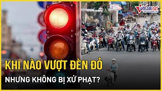 Cục CSGT lên tiếng về trường hợp 'ngoại lệ' vượt đèn đỏ mà không bị xử phạt | Báo VietNamNet