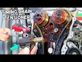 HYUNDAI TUCSON TIMING CHAIN TENSIONER REPLACEMENT REMOVAL