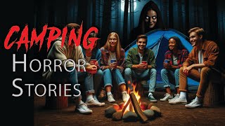 12+ Hours of Scary Camping & Deep woods Horror Stories - Vol 04 (Mega Compilatio