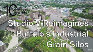 Studio V Reimagines Buffalo’s Abandoned Industrial Grain Silos in Their Silo City Project