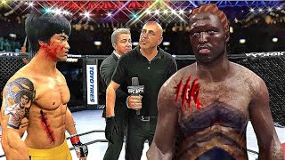 UFC 4 | Warrior Mundari vs. Bruce Lee - EA sports UFC 4 - CPU vs CPU