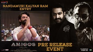 Nandamuri Kalyan Ram Entry | Amigos Pre Release Event | Ashika Ranganath | Rajendra Reddy | Ghibran