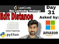 Edit distance - Amazon interview question | dynamic programming | leetcode #72
