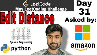 Edit distance - Amazon interview question | dynamic programming | leetcode #72