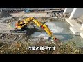 【明治用水頭首工】土砂吐横に鋼矢板設置【1月7日レポート】