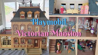 Putting Together My Playmobil Victorian Mansion! Having Fun Rediscovering My Vintage Toys!