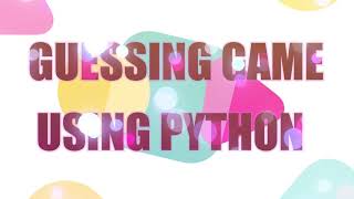 Guessing The Number Game 😎😎😎| Python Hacks| | Python Project For Beginners | JAcademy