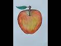 Apple drawing 🍎🍎 #short #art #drawing #painting #viralvideo #trendingshorts 🍎🍎 #apple 🍎🍎