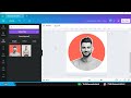 How to Create Social Media Profile Picture in Canva  Instagram, Facebook Snapchat, WhatsApp  Mood