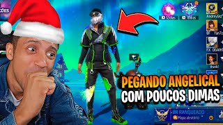 PEGUEI A ANGELICAL VERDE MASCULINA E FEMININA NO FREE FIRE MUITO FACIL