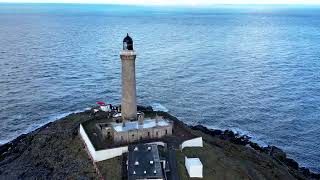 Ardnamurchan Lighthouse 4k drone