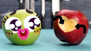 THESE PRETTY FRUITS ARE SO FUNNY! TRY NOT TO LAUGH - 24/7 DOODLES
