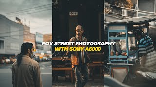 POV STREET PHOTOGRAPHY | Sony A6000 Street Photography With 55-210mm F4.5 - 6.3 Sony Lens