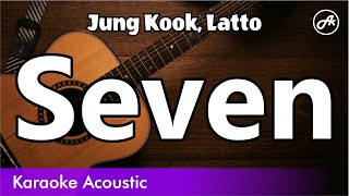 Jung Kook, Latto - Seven (SLOW karaoke acoustic)