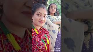 Msatrni and Sabina Acharya tiktok video  Halka Ramailo team #shorts