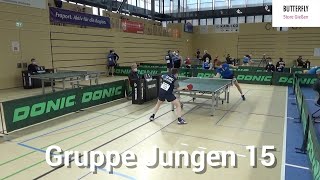 Matej Haspel - Dominik Kornelson | Gruppe | Deutsche Meisterschaften U15 | Highlights