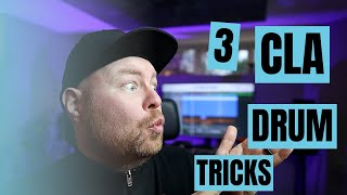 3 CLA DRUM MIXING TECHNIQUES | DRUM SECRETS | LOGIC PRO X