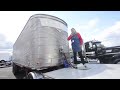 1950 fruehauf stainless steel trailer