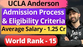 UCLA Anderson School of Management - MBA [MBA, Fees, Eligibility, Average Salary, Batch Profile]