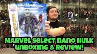 Marvel Select Avengers Endgame Nano Hulk Unboxing \u0026 Review!