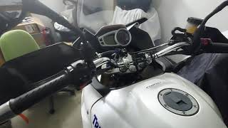 Triumph Tiger 1050 światła awaryjne - dołożenie