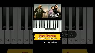 Filhaal2 Mohabbat-B Praak #pianotutorial #bpraak #curiotic #piano #filhall #filhaal2 #filhaal #jaani