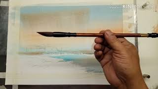 Water Colour ရေဆေးပန်းချီ လေ့လာကြမယ်