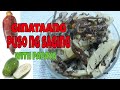 GINATAANG PUSO ng SAGING na may PAPAYA | Pinoy recipe | Must try