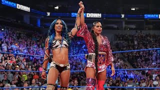 Sasha Banks return to saves Bianca Belair: SmackDown, July 30, 2021 - HD