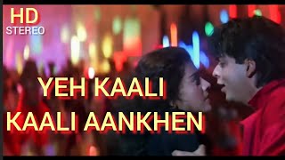 Yeh Kaali Kaali Aankhen | HD Video | Baazigar (1993) | Shahrukh Khan, Kajol | Kumar Sanu, Anu Malik