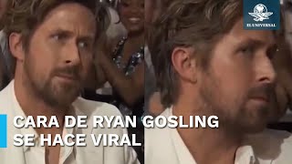 Reacción de Ryan Gosling al premio de "I'm Just Ken" como mejor canción desata memes