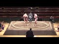 kaganohana vs abiko day 2 sumo natsu basho may 2014