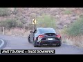 toyota supra b58 canyon run turbo u0026 exhaust sounds awe touring race downpipe