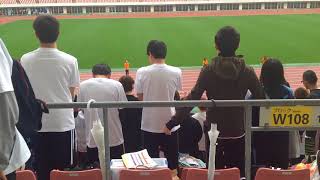 新潟　会計　専門学校　大運動会　ラジオ体操の様子２