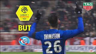 But Adrien THOMASSON (49') / Stade de Reims - RC Strasbourg Alsace (2-1)  (REIMS-RCSA)/ 2018-19