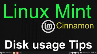 Linux Mint - Cinnamon - Fun with Disk usage.