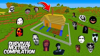 SURVIVAL BEST NEXTBOTS COMPILATION in Minecraft - Gameplay - Coffin Meme