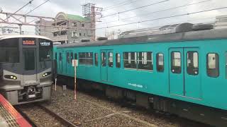 105系SW014+SW005+SP001編成 廃車回送 西九条発車